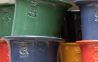 Poterie CR Uzès Les Pots d'Uzès Émaillée Vernissée Vernis Couleur