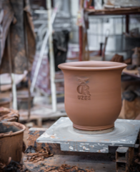 Poterie CR Uzès Les Pots d'Uzès Émaillée Vernissée Vernis Couleur Artisanat