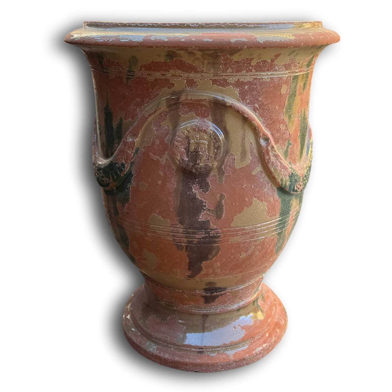 Anduze Poterie Classique Fabrication Française Pot Vase Artisanal Uzès